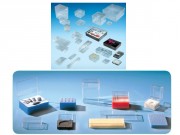 Boîtes en plastique rectangulaires