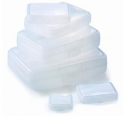 Boîte rectangulaire à charnières