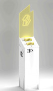 Borne de recharge compacte pour smartphone - Capacité : 12 batteries