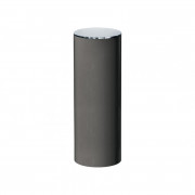 Borne de ville fixe en inox brossé - ? 220 mm x H.600 mm