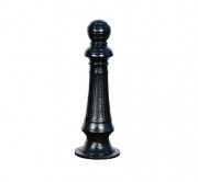 Borne en fonte à sceller - Hauteur hors sol : 660 mm - Diamètre Ø 240 mm