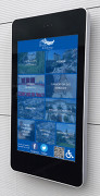 "Borne interactive murale 46"" 49"" et 55"""