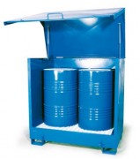 Box de stockage 2 fûts 220 L
