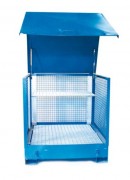 Box de stockage à parois grillagés