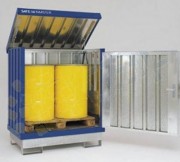 Box de stockage pour fûts