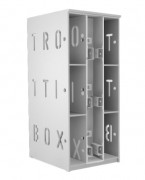Armoire de recharge trottinettes en PEHD - Capacité 6 cases