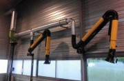 Bras aspirants en acier ou inox