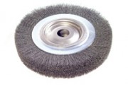 Brosse circulaire technique avec alésage