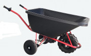 Brouette électrique à bac plastique