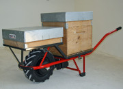 Brouette électrique porte ruches