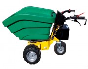 Brouette électrique pour manutention agricole et centre équestre