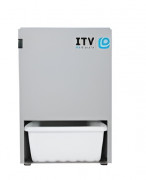 Broyeur à glaçons - Capacité: 3 ou 5 kg/min - L.180 à 370 x P.310 à 330 x H.320 à 510 mm