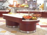 Buffet cuve inox réfrigérée