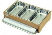 Buffet froid pour salade de fruit, fromage blanc