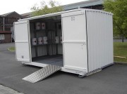 Bungalow de stockage produit dangereux