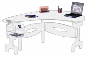 Bureau en plexiglas