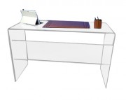 Bureau plexiglas