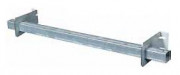 Butée de palette pour rayonnage - Dim. L1850 à L3600 x P100 ou P150 mm