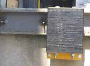 Butoir de quai fixe en caoutchouc