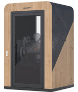 "Cabine acoustique connectée 2 places "" Made In France et éco-conçue"""