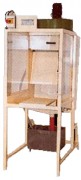 Cabine d'émaillage à rideau d'eau