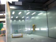 Cabine de métallisation fermée