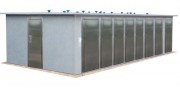 Bloc sanitaire camping