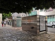 Toilette publique automatique accès PMR