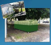 Cache conteneur poubelle Personnalisable