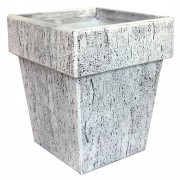 Cache pot en béton fibré