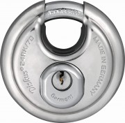 Cadenas circulaire haute sécurité inox diamètre anse 10 mm