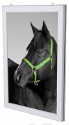 Cadre clic clac aluminium double face