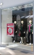 Cadre à coller sur vitrine