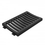 Cadre grille et concave en fonte