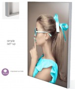 Cadre panneau d’affiche pour commerce