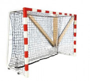 But Handball Madison - Haute compétition - arceaux fixes ? 50 mm - Acier galvanisé - 3 x 2 m - Mobile ou à sceller