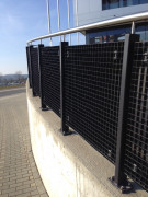 Caillebotis pour clôture ou garde-corps