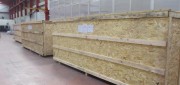 Caisse d'emballage en contreplaqué