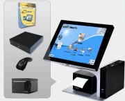 Caisse tactile prise de commande