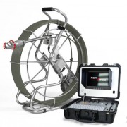 Caméra d'inspection canalisation de ?60 à ?800 mm - Câble 60 ou 120 m - Tête rotative 360° - 4 LEDs