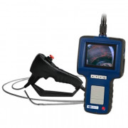 Caméra endoscope à tête articulée 4 directions - Longueur 6 m - Diamètre 6 mm - Angle de vision 120° - Avec éclairage LED frontal et latéral
