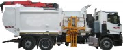Camion benne à ordures ménagères