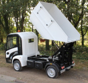 Camion benne électrique à ordures ménagères