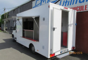 Camion pizza four à gaz