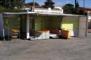 Camion textile chassis Opel