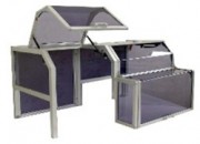 Capot de machine en aluminium
