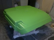 Capot de protection machine agricole