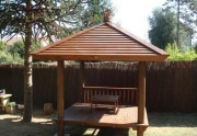 Carbet en bois