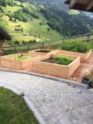 Carré potager bois