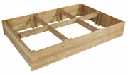 Carré potager bois